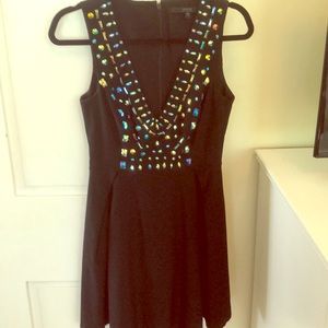 Guess bejeweled party dress